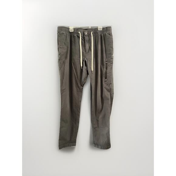 Vuori Men’s Ripstop Climber Pants Size Medium 34X30 Charcoal Gray Cotton - Picture 1 of 8